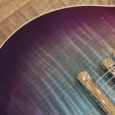2019 Gibson Les Paul Traditional Pro V Electric Guitar Blueberry Burst + OHSC image 4