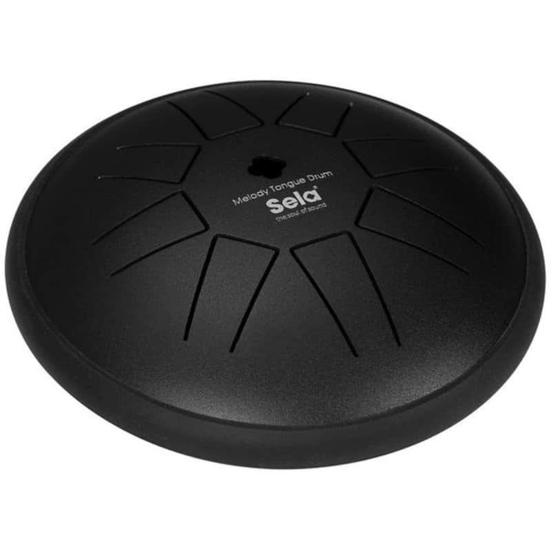 Sela 6" Melody Tongue Drum - Black image 1
