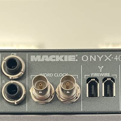 Mackie Onyx 400F FireWire Audio Interface 2005 - 2009 - Dark Gray image 12