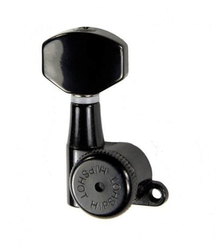 Hipshot® 8.5mm Black SINGLE Grip-lock Tuner~25mm Post Length~USA~Brand New Other image 1