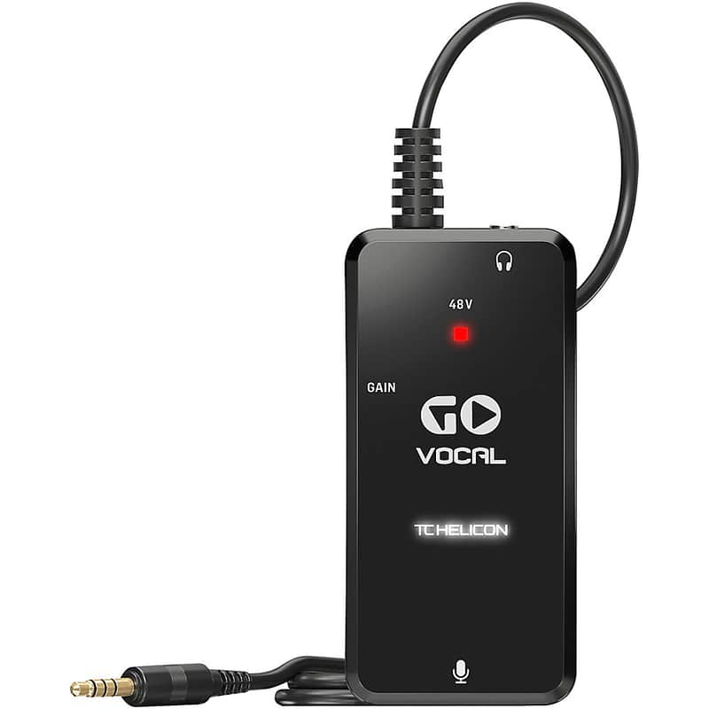 TC Helicon GO VOCAL Mobile Microphone Preamp / Audio Interface image 1
