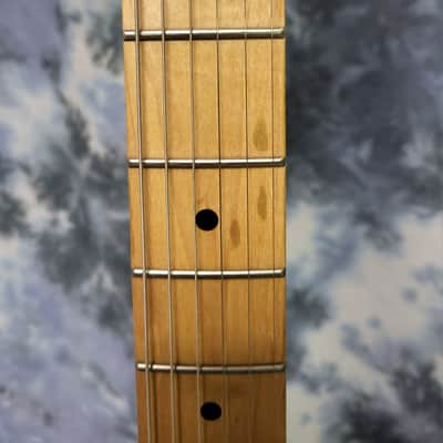 2008 Made in Mexico Fender Stratocaster Black Maple Pro Setup New Strings New Deluxe Fender Gigbag image 10