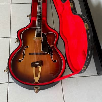 William Barker 17" Acoustic Arch Top 1977 - stunning untouched original 1 of 120 ever all w/a Factory DeArmond ! image 15