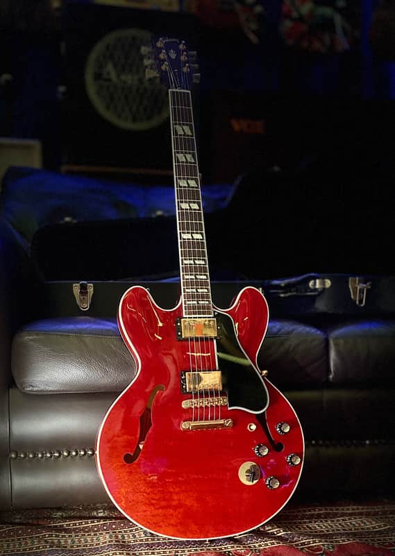 Gibson ES-345 Reissue 2007 Gloss Cherry image 1
