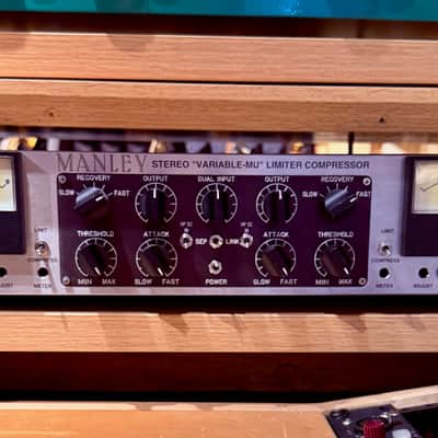 Manley Labs Variable MU Stereo Tube Compressor Limiter with High-Pass Filter 2010s - Purple image 3