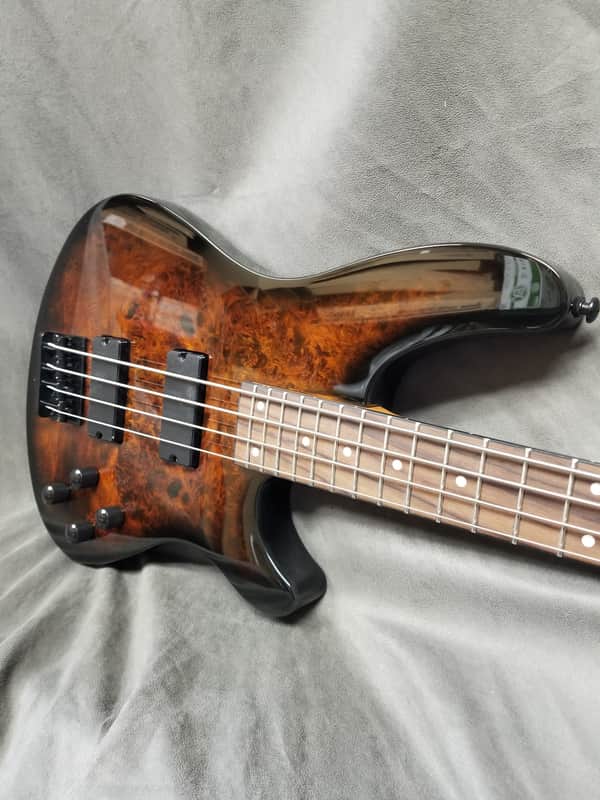 Schecter C-4 Standard Series Tobacco Burl
