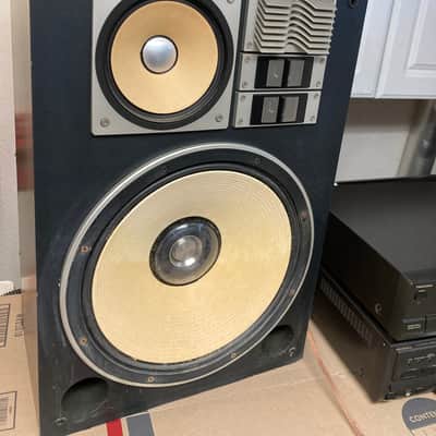 Technics SB-G920 Vintage Pair 4-Way 380W Speakers image 1