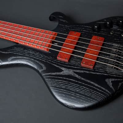 Maruszczyk 5 String Bass Frog Beta 5 A Bass Matte Black Bassculture Pickups New!! image 1