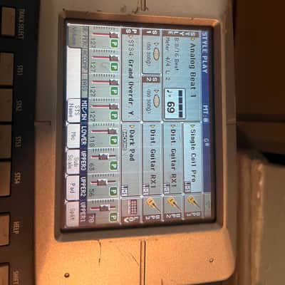 Korg PA800 2006-2011 - Blue and Silver image 14