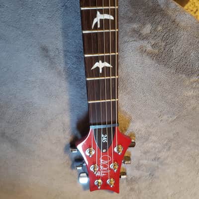 PRS 245SE | Flame Maple Sunburst top / Red body | All Gloss finish | Serial No. Q10404 | MIK image 14
