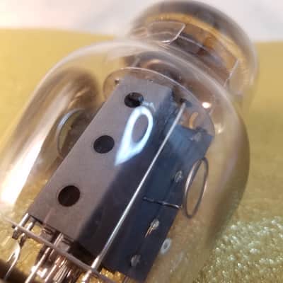 Tung-Sol GE 2% Tight-Matched Pair (2) 6550 Beam Power Pentode tNOS AT1000 TESTED Vacuum Tubes 3-hole, 3 getters, Coke Bottle premium 1961 - 1970 image 17