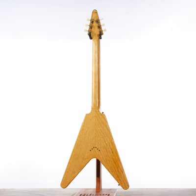 Gibson Custom 1958 Korina Flying V Reissue, Natural | Demo image 3