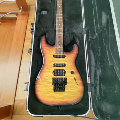 2010 Charvel Pro Mod San Dimas Limited Wild Card #5 Molten Crust Burst w/OHSC image 9