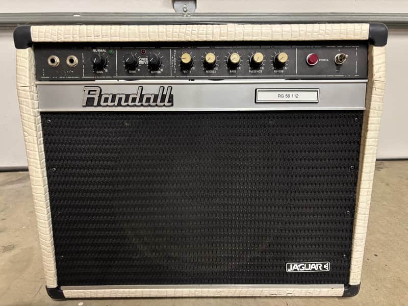 Randall RG50 112 Snakeskin Tolex w/ JAGUAR 12" RES-80 Speaker Great Condition image 1