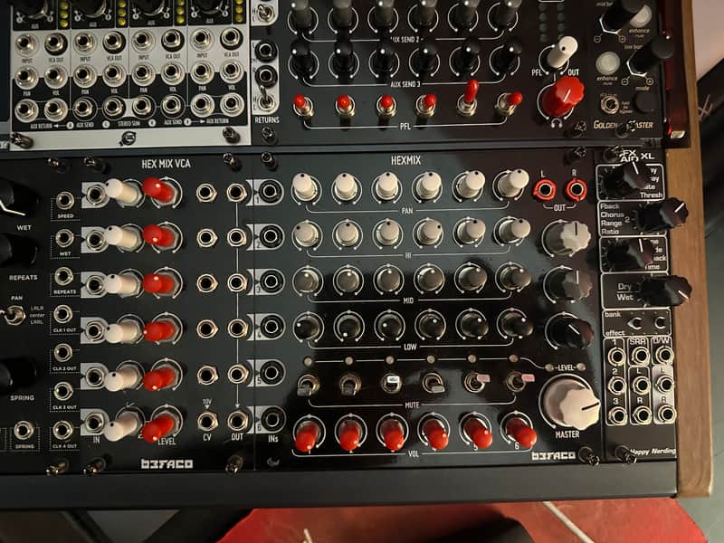 Befaco Hexmix Eurorack Synthesizer Module 2010 - Present - Black image 1
