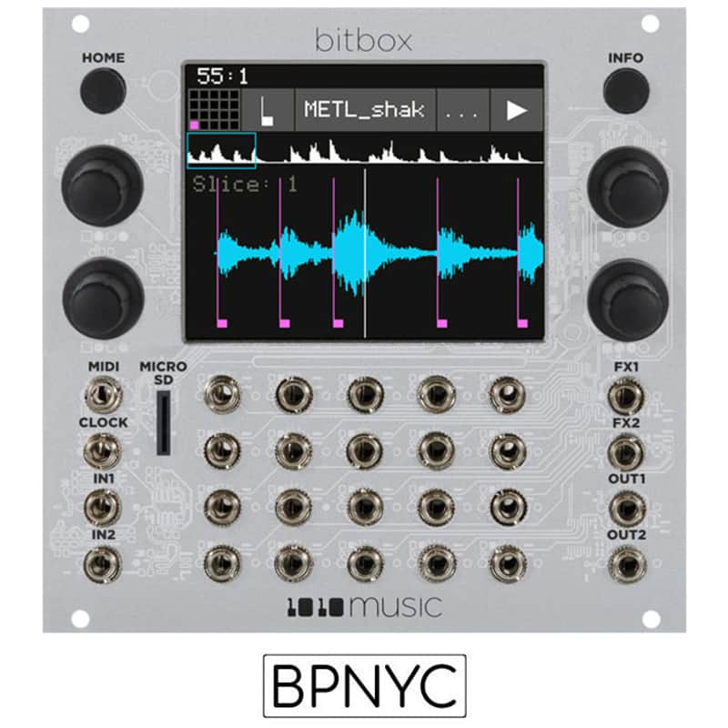 1010 Music Bitbox mk2 – Intuitive Sampling Module SILVER (BPNYC) image 1