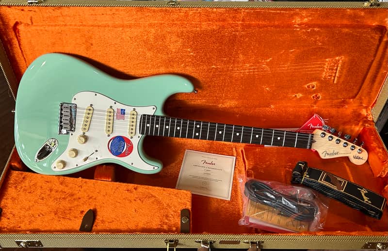 Fender Jeff Beck Signature Stratocaster - Surf Green /8lbs. 4.4oz. #US24038493 image 1