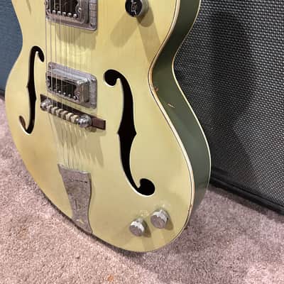1964 Gretsch 6118 Double Anniversary - 2-Tone Smoked Green image 5