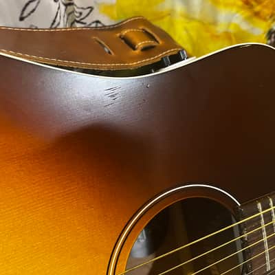 Seagull Entourage Autumn Burst CW QIT Acoustic Electric Guitar image 3