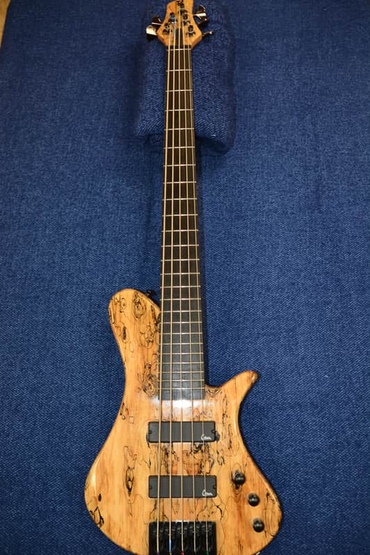 Martin Keith Elfin 5-String Bass 2011 Spalted Maple image 1