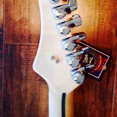 Vigier Excalibur Shawn Lane Master Signature Clear Black Electric Guitar & Hard Case Demo INSIDE image 11