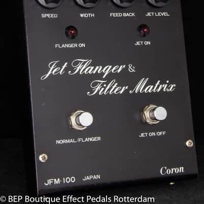Coron JFM-100 Jet Flanger & Filter Matrix 1981 Japan with SAD1024 Reticon BBD image 3