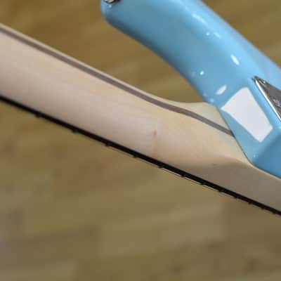 Fender Tom Delonge Stratocaster in Daphne Blue - Includes Fender Gig Bag image 8