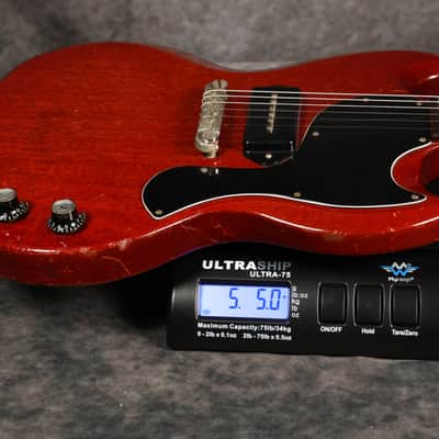 1965 Gibson SG Junior - Cherry Red - Wide Nut image 17