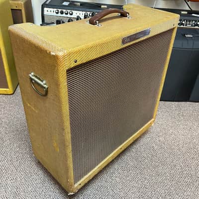1959 1960 Tweed Fender 5F6-A Bassman 4x10 Combo Amp image 6