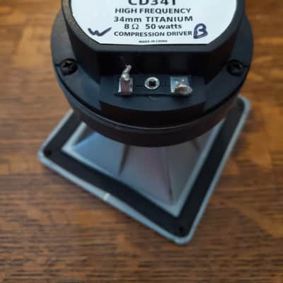 Hartke CD34T Horn Tweeter High Frequency Compression Driver image 1