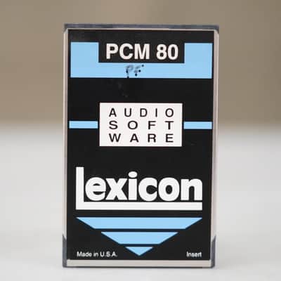 Lexicon PCM80 Dual FX V1.0 Algorithm Card #57268 image 1