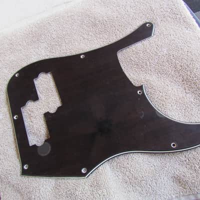 Fender Precision Bass Pickguard 1970's B/W/B Modified Fender Precision Bass Pickguard Project image 1