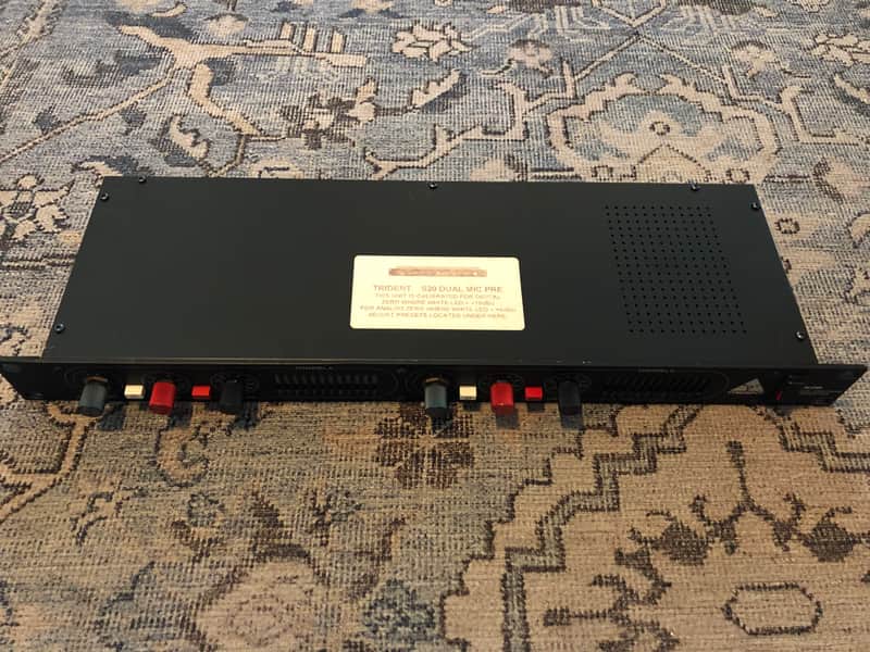 Trident S20 Dual Microphone Preamp UK image 1