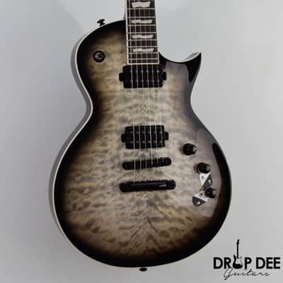 ESP LTD EC-1000T Electric Guitar - Charcoal Burst image 3