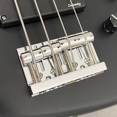 Sadowsky MetroLine 24 Modern Bass 2023 - Solid Black Satin image 8