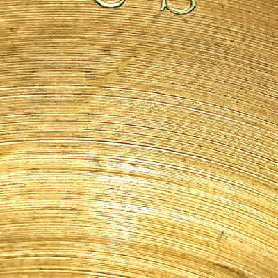 ZILDJIAN (C VIDEO) US MILITARY ISSUE 1950'S HI HATS CYMBALS PAIR FREE SHIP INSURED TO CUSA! image 3