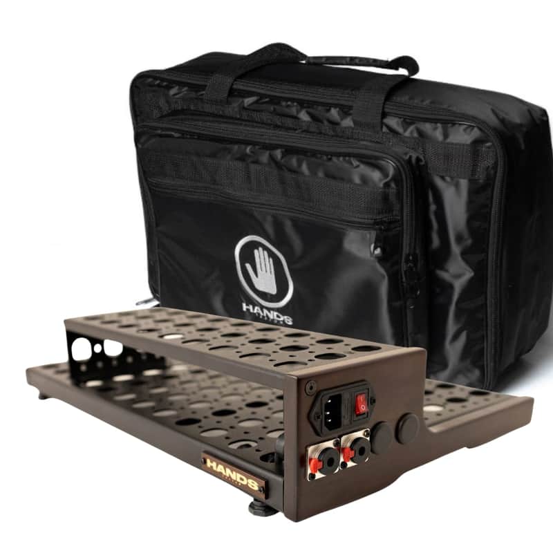 Pedalboard VTX 12x20 With Softcase Luxury - Imbuia - with Riser -Hands Custom image 1
