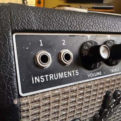 Fender Vibro Champ 6-Watt 1x8" Guitar Combo 1964 - 1967 - Black Panel image 10