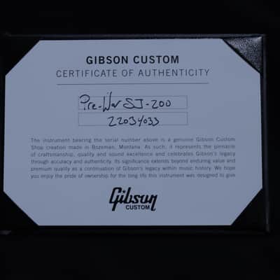 Gibson Custom Historic Pre-War SJ-200 Rosewood (#033) image 24