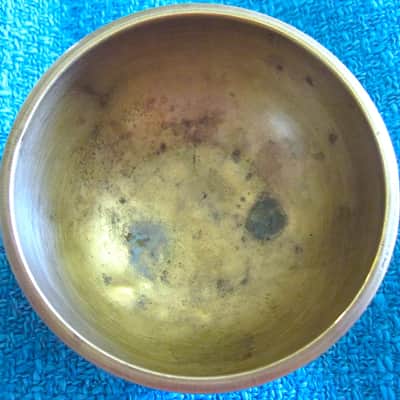 Japanese Rin Singing Bowl Cup Chime - Vintage image 1