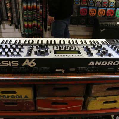 Alesis A6 Andromeda 61-Key Polyphonic Analog Synthesizer 2000s - Black/Silver image 4
