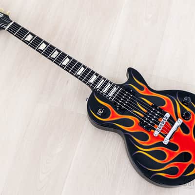 1997 Gibson Les Paul Studio Tak Matsumoto Fireball Flame w/ Case, Yamano image 11