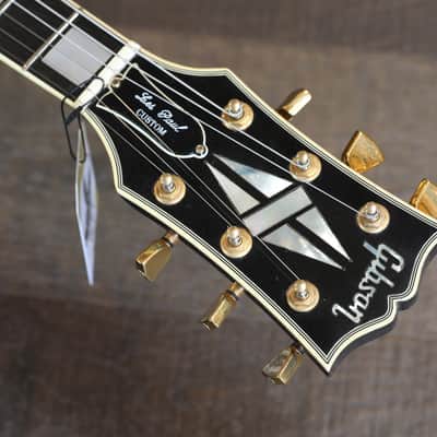 1976 Gibson Les Paul Custom Double Cream Electric Guitar Black Ebony + OHSC image 11