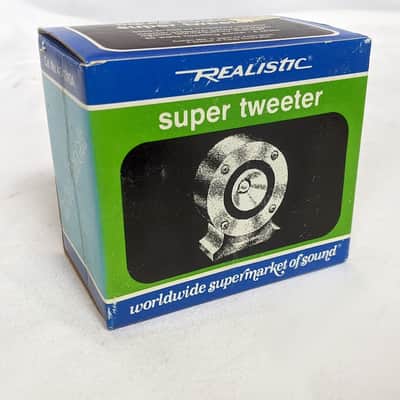 Vintage Radio Shack Realistic 50 Watt Super Tweeter 40-1310A NOS New image 1