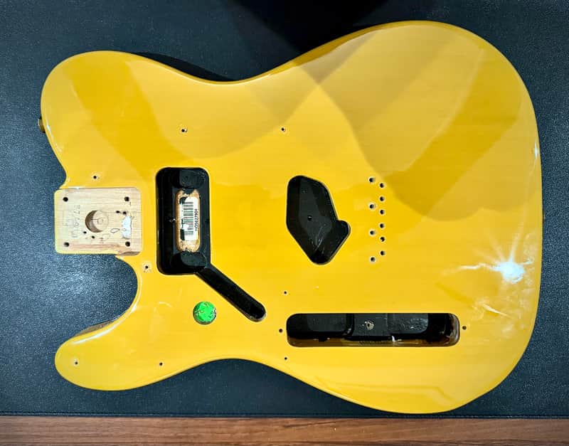 LEFTY Fender Player I Telecaster Tele BODY Guitar Parts Alder BSB image 1