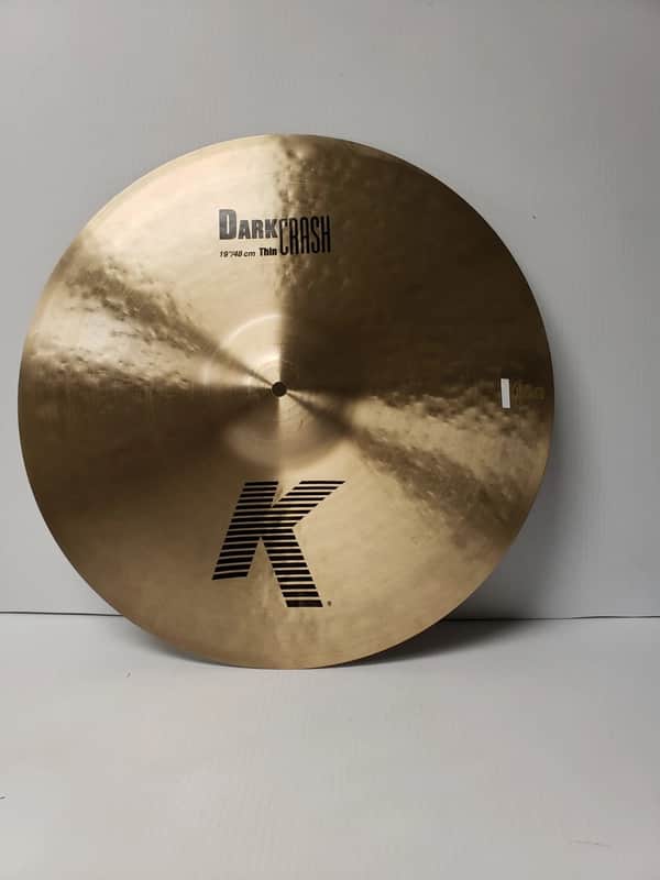 Zildjian 19" K Series Dark Thin Crash Cymbal 1993 - Present - Traditional image 1