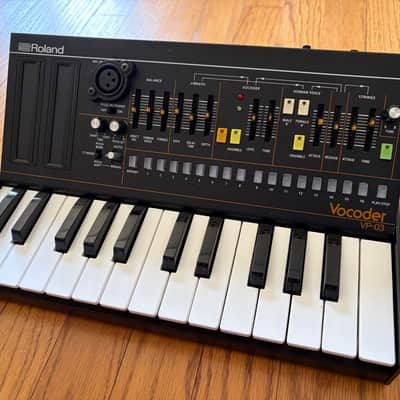 Roland VP-03 Boutique Series Vocoder Plus Synthesizer Module with K-25m Keyboard 2016 - Present - Black image 1