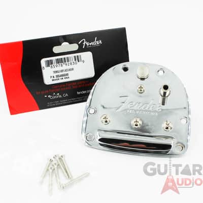 Genuine Fender Jaguar/Jazzmaster USA Vintage '62 Tailpiece Tremolo - Chrome image 5