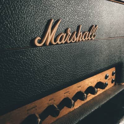 1971 Marshall JMP 1992 Super Bass 2-Channel 100-Watt Guitar / Bass Amp Head 1967 - 1975 - Black image 3