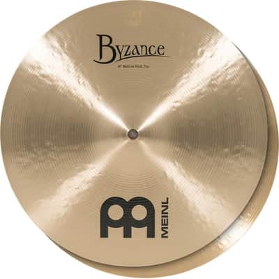 MEINL B14MH Byzance Traditional Medium HiHat 14 Zoll traditional image 1